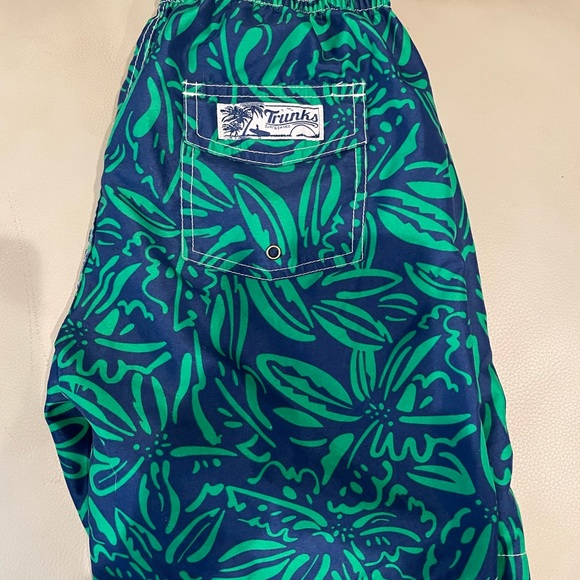 Boys’ XL Trunks Surf & Swim Co. lined Velcro closure + pocket, 2 side pockets - Picture 2 of 6